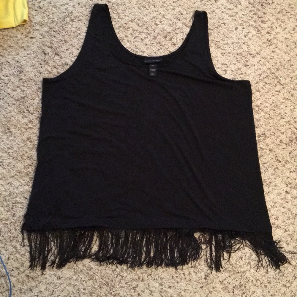 Lane Bryant black tank